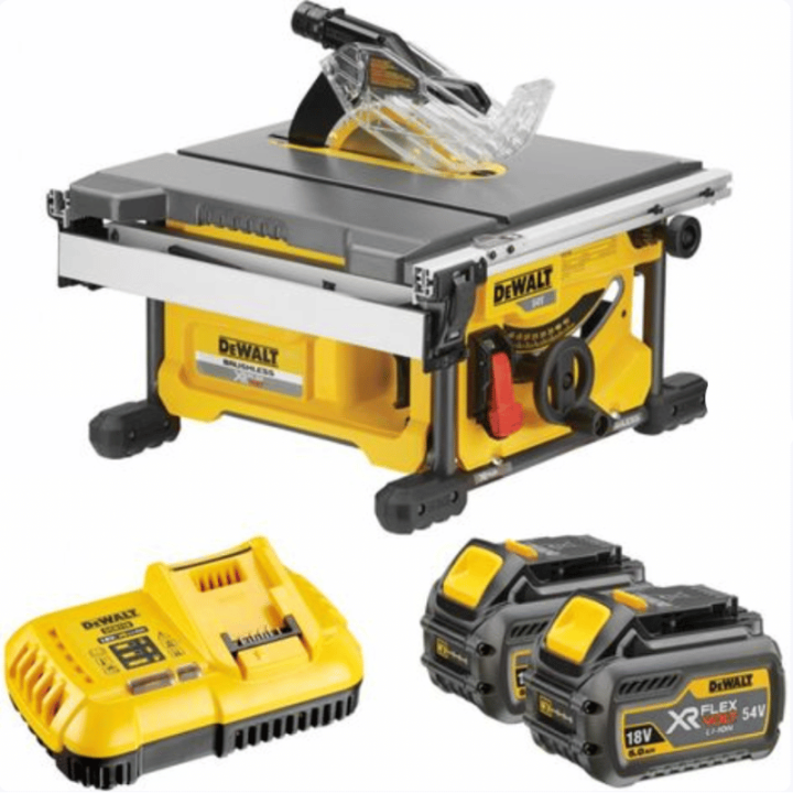 Scie sur table 54V Ø210mm (2x6.0Ah) - DEWALT DCS7485T2-QW