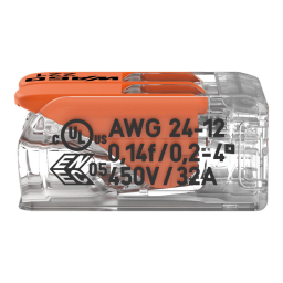 Bornes 221 Mini 2x4mm²