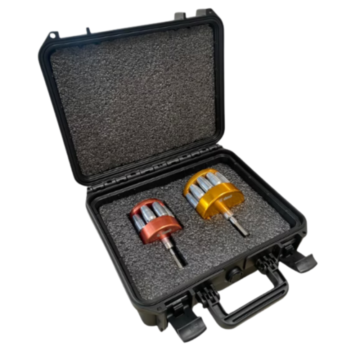 Evaseurs de tuyaux Ø80 et 100mm EXPERT avec mallette - DIMOS 195613