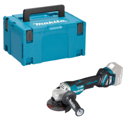 Meuleuse d'angle 18V LXT Ø115 mm BL (solo) en Makpac - MAKITA DGA467ZJ