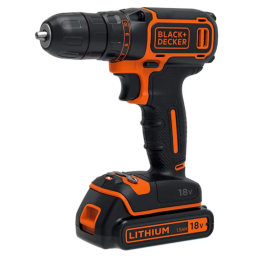 Perceuse-visseuse 18V 30 Nm (2x1,5Ah) - BLACK+DECKER BDCDC18B-QW