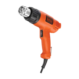 Décapeur thermique filaire 1750 W - BLACK&DECKER KX1650-QS