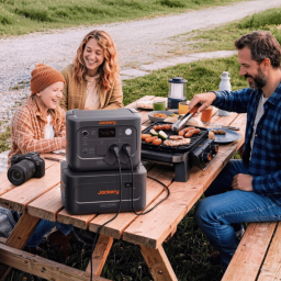 Station électrique portable pour cuisine extérieur
