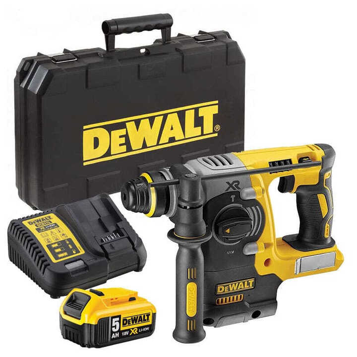Perforateur SDS-Plus 18V XR BL (1x5,0 Ah) dans T-STAK DEWALT DCH273P1-QW