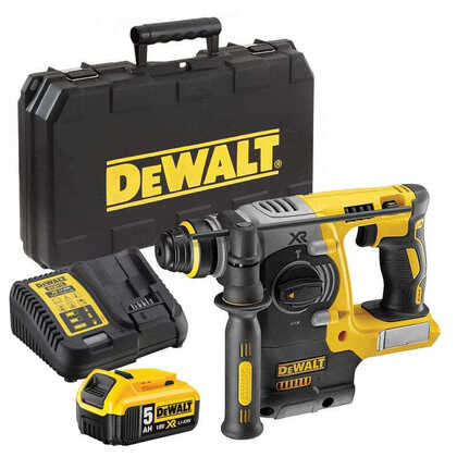 Perforateur SDS-Plus 18V XR BL (1x5,0 Ah) dans T-STAK DEWALT DCH273P1-QW