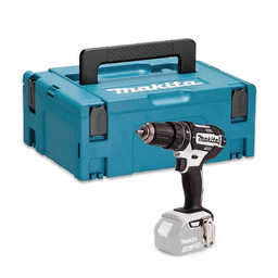 Perceuse à percussion 18V Li-ion édition limitée blanche (Machine seule) - MAKITA DHP482ZWJ