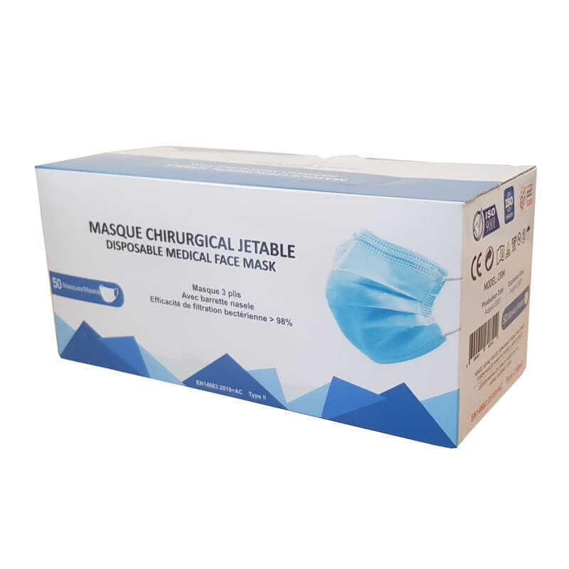 Masques Hygiéniques 10 Pièces - Réglables Avec Bande Élastique - Protection Universelle