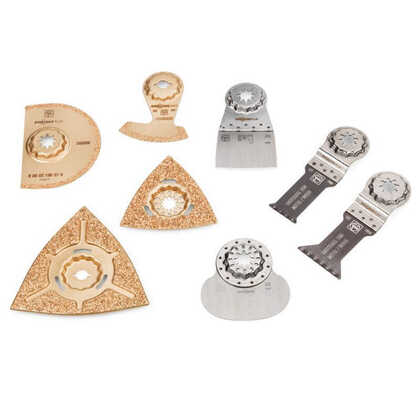 Set professionnel de 8 accessoires StarlockMax plomberie - FEIN 35222967140