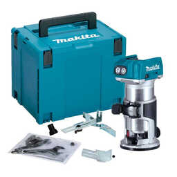 Affleureuse sans fil 18 V (Machine seule) dans coffret Makpac - MAKITA DRT50ZJ