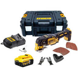 Outil Multifonctions 18V Li-Ion (1x5,0 Ah) avec accessoires dans coffret T-STAK Dewalt DCS355P1 