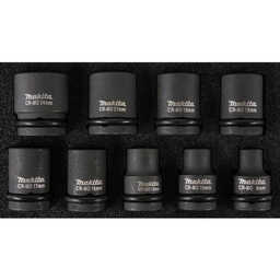 Coffret de douilles "Impact" 1/2" (9 pcs) - MAKITA D-41517